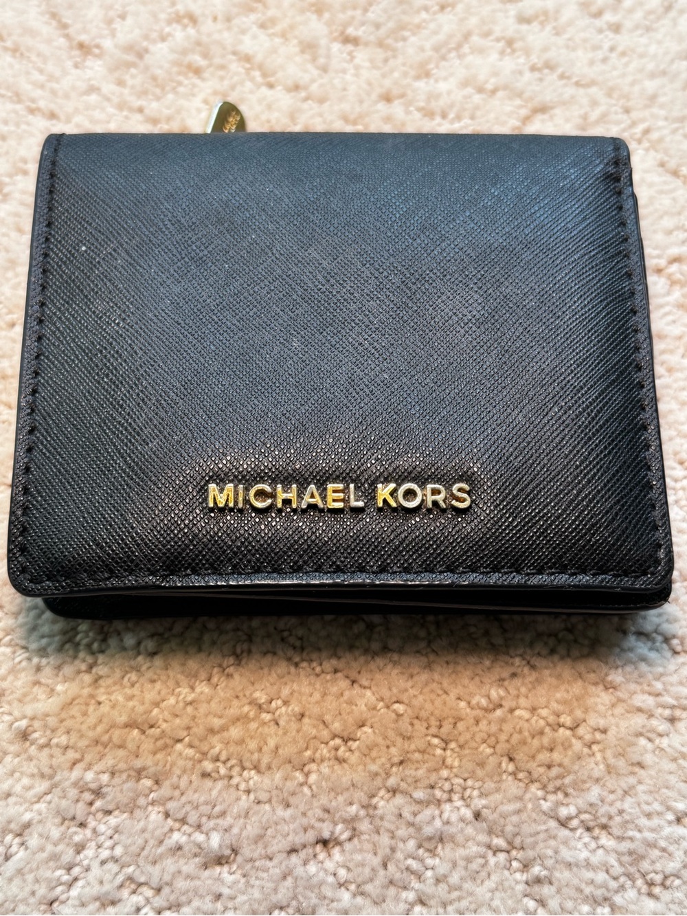 Michael Kors Jet Set Travel Saffiano Leather Card Holder